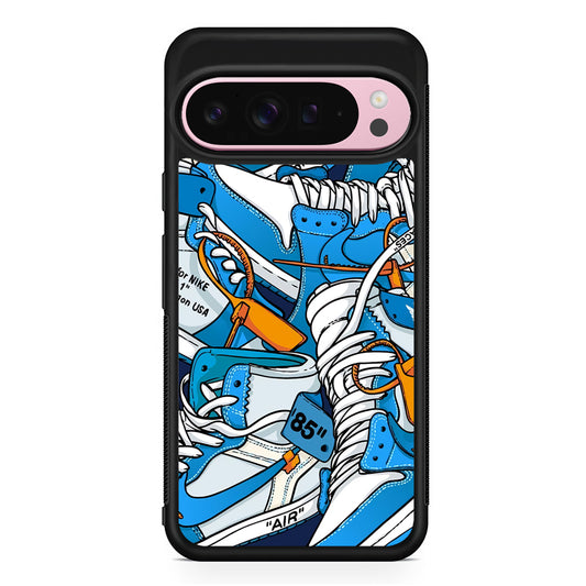 Nike Air Blue Google Pixel 9 Pro XL Case | Protective Cover