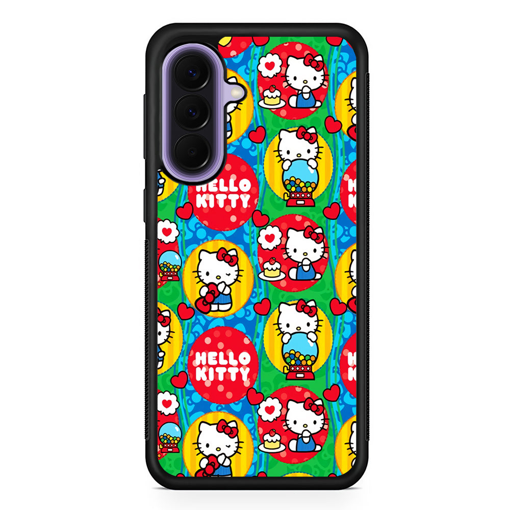 Hello Kitty Art of Momment Samsung Galaxy A57 Case | Slim Samsung Galaxy A57 Rubber Case