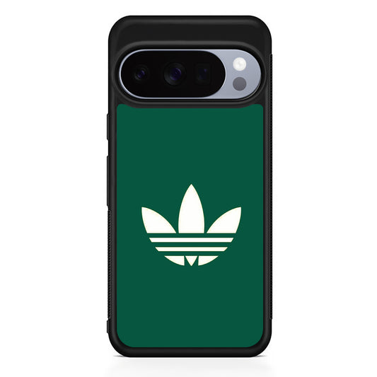 Adidas Center Green Google Pixel 10 Pro Case | Slim Google Pixel 10 Pro Rubber Case