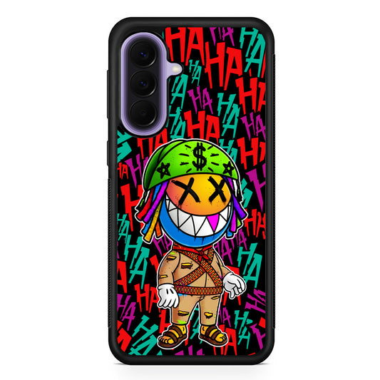 Always Happy Smiling Mask Samsung Galaxy A57 Case | Slim Samsung Galaxy A57 Rubber Case