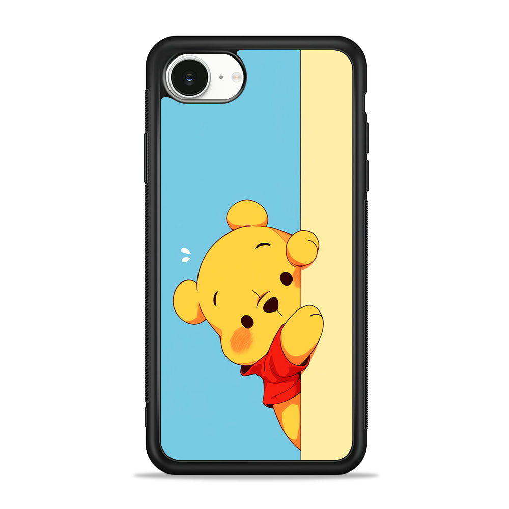 Winnie The Pooh Is Hiding iPhone 16e Case | Protective Phone Cover