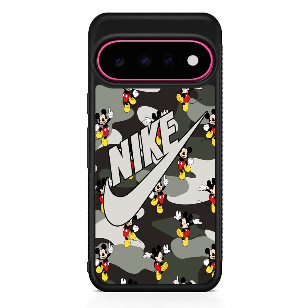 Nike Mickey Camo Google Pixel 11 Case - Stylish Protective Phone Case