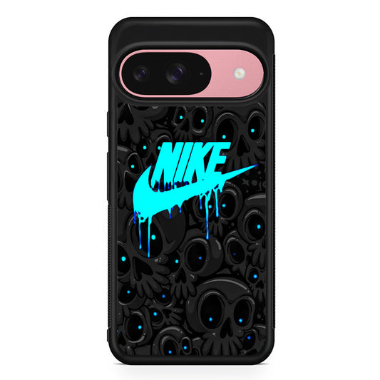 Nike Skull Light Logo Google Pixel 9 Case | Durable Google Pixel 9 Cover