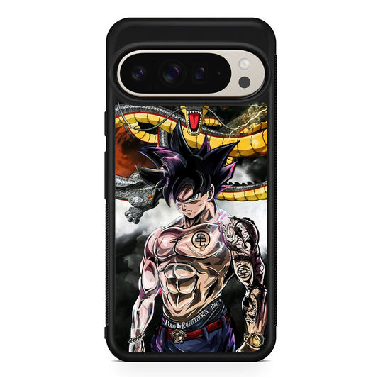 Goku X Shenron Dragon Ball Z Google Pixel 9 Pro Case | Slim Protective Cover