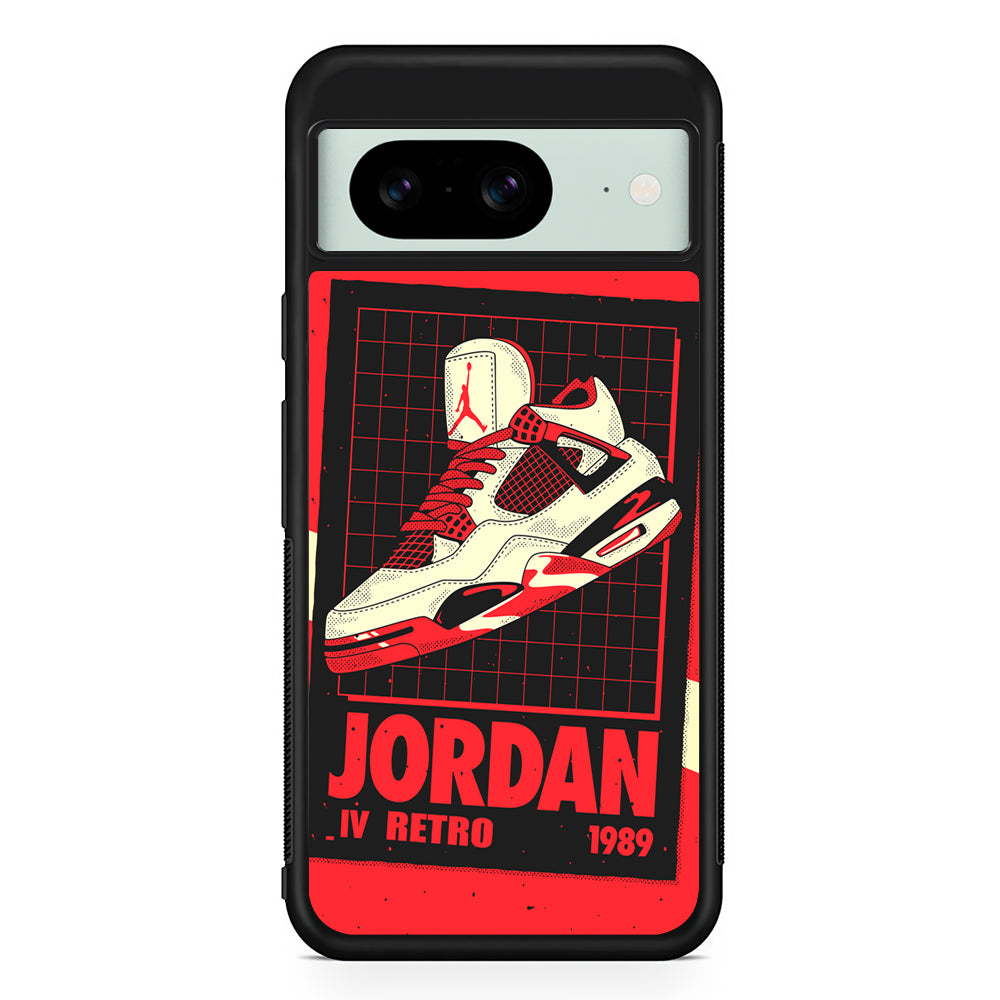 Air Jordan Poster from The Past Google Pixel 8 Case | Durable Protective Cover for Google Pixel 8