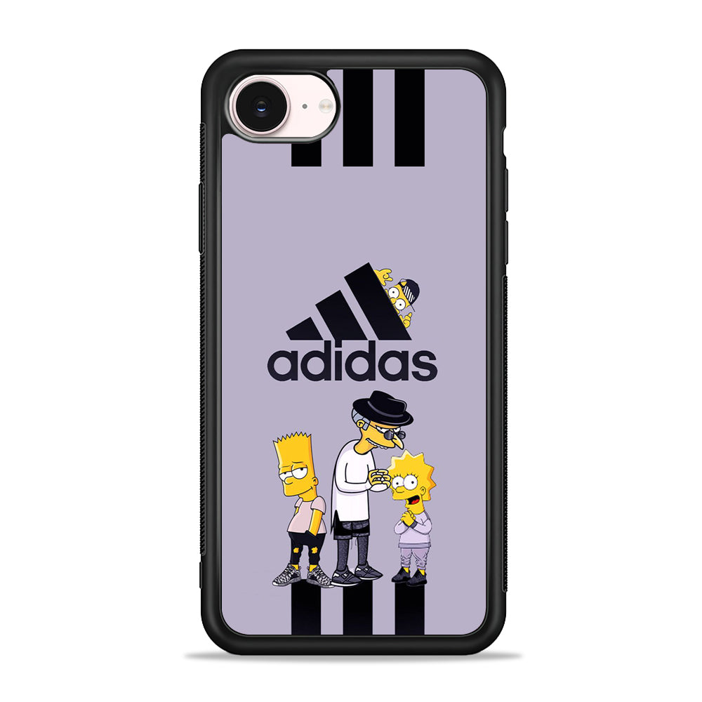 Adidas Simpson Team iPhone 17e Case - Silicone Case