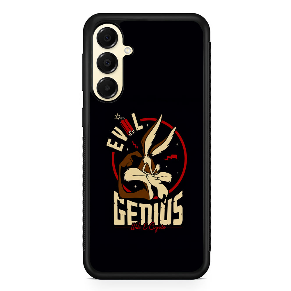 Wile E Coyote Evil Genius Samsung Galaxy A16 Case | Slim Rubber Samsung Galaxy A16 Case
