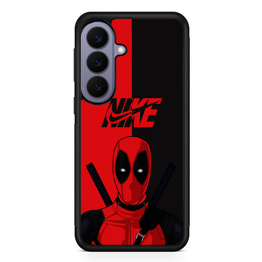 Nike Deadpool Red Grey Samsung Galaxy S26 Case | Lightweight Samsung Galaxy S26 Phone Case