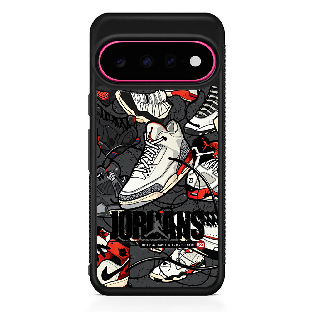 Air Jordan Play and Enjoy The Game Google Pixel 11 Case - Stylish Protective Phone Case