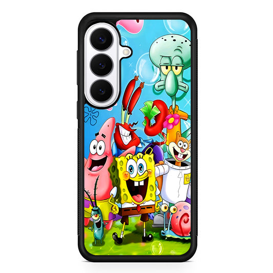 SpongeBob SquarePants Family Samsung Galaxy S26 Plus Case | Slim Protective Cover for Samsung Galaxy S26 Plus