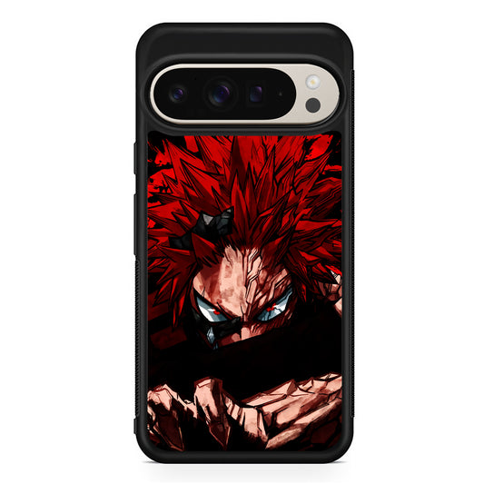 Red Riot Eijiro Kirishima Unbreakable Google Pixel 9 Pro Case | Slim Protective Cover