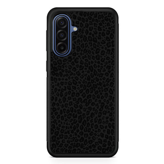 Black Leopard Skin Pattern Samsung Galaxy A17 Case | Slim Protective Phone Cover
