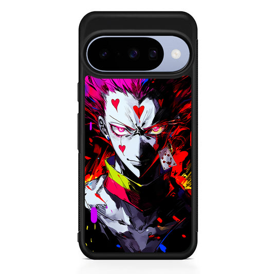 Hunter x Hunter Hisoka Art Google Pixel 10 Case | Google Pixel 10 Rubber Protective Case