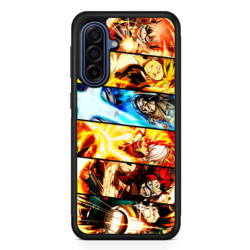 My Hero Academia All Characters Samsung Galaxy A17 Case | Slim Protective Phone Cover