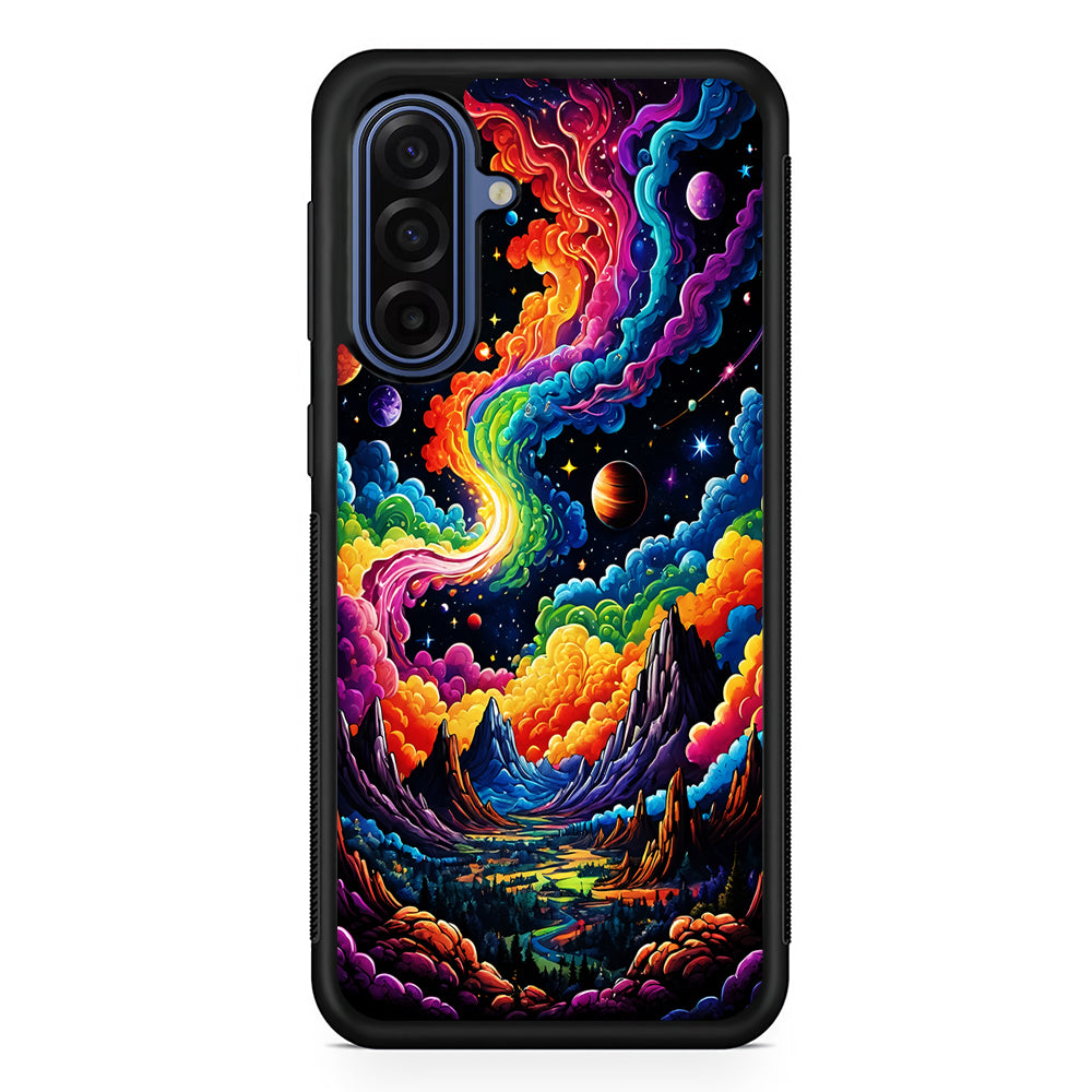 Space Planets Fantasy Samsung Galaxy A17 Case | Slim Protective Phone Cover