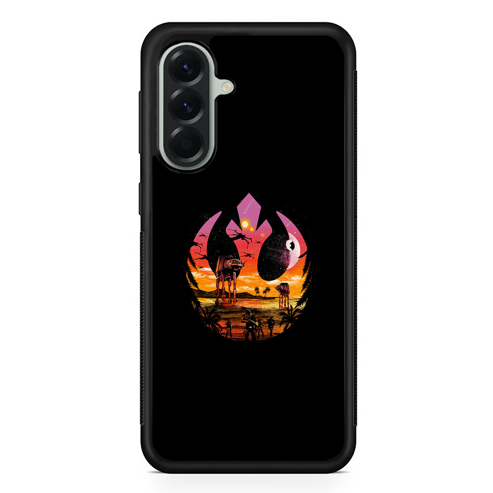 Rebel Alliance Logo Star Wars Samsung Galaxy A56 Case | Samsung Galaxy A56 Protective Rubber Case
