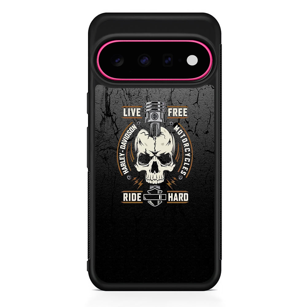 Harley Davidson Live Free with Ride Hard Google Pixel 11 Case - Stylish Protective Phone Case