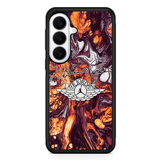 Air Jordan Luxe Signature Marble Samsung Galaxy S26 Plus Case | Lightweight Protective Cover for Galaxy S26 Plus