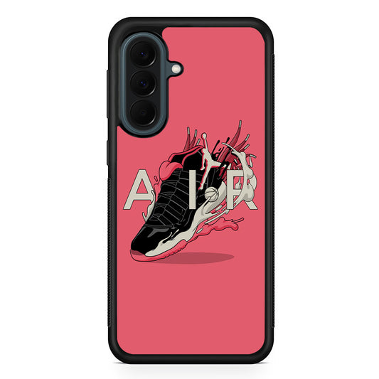 Air Jordan Paint Of Shoes Art Samsung Galaxy A37 Case | Custom Samsung Galaxy A37 Protective Cover