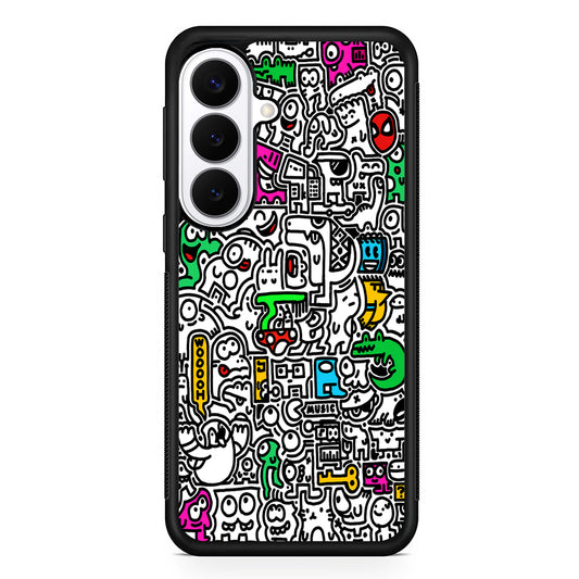Graffiti Doodle Drawings Art Samsung Galaxy S26 Plus Case | Slim Protective Cover for Samsung Galaxy S26 Plus