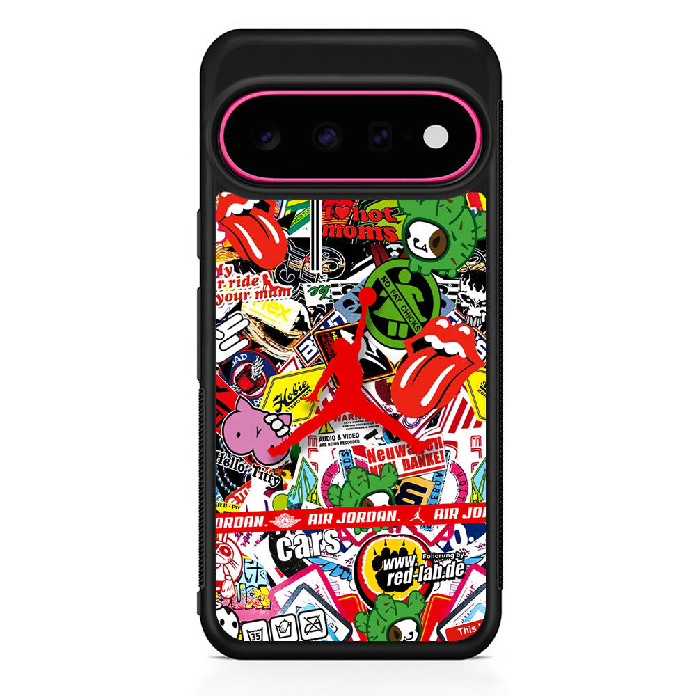 Air Jordan Mix Squad Google Pixel 11 Case - Stylish Protective Phone Case