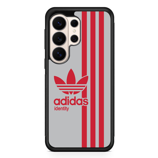 Adidas Red Identity Samsung Galaxy S26 Ultra Case | Durable Samsung Galaxy S26 Ultra Phone Case