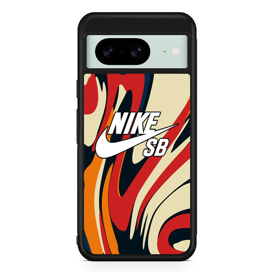 Nike Marble SB Google Pixel 8 Case | Slim Rubber Case for Google Pixel 8