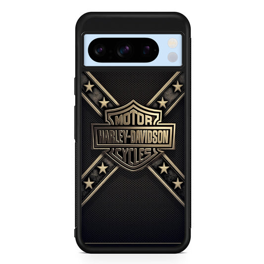 Harley Davidson Golden Star Google Pixel 8 Pro Case | Premium Protective Case for Google Pixel 8 Pro