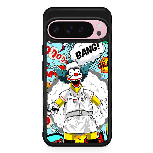 Homer Simpson Joker Bang Google Pixel 9 Pro XL Case | Protective Cover
