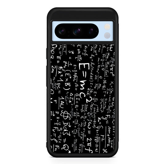 Physical Equations and Formulas Google Pixel 8 Pro Case | Slim Rubber Case for Google Pixel 8 Pro