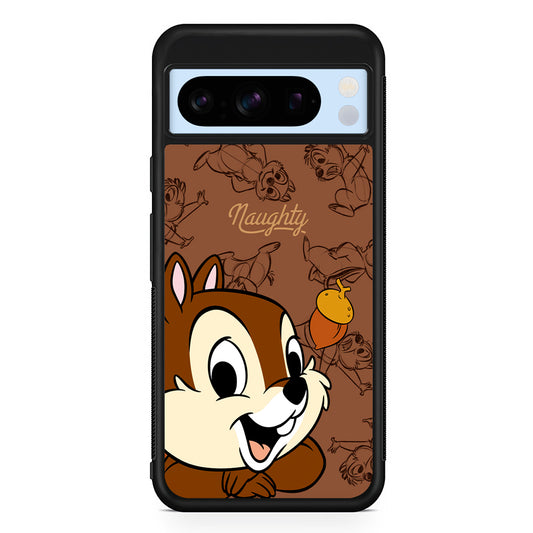 Chip N Dale Naughty Person Google Pixel 8 Pro Case | Slim Rubber Case for Google Pixel 8 Pro