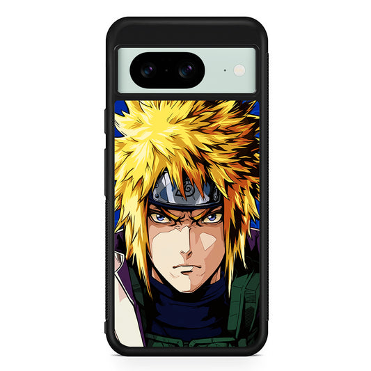 Naruto Minato Namikaze Angry Google Pixel 8 Case | Durable Protective Cover for Google Pixel 8
