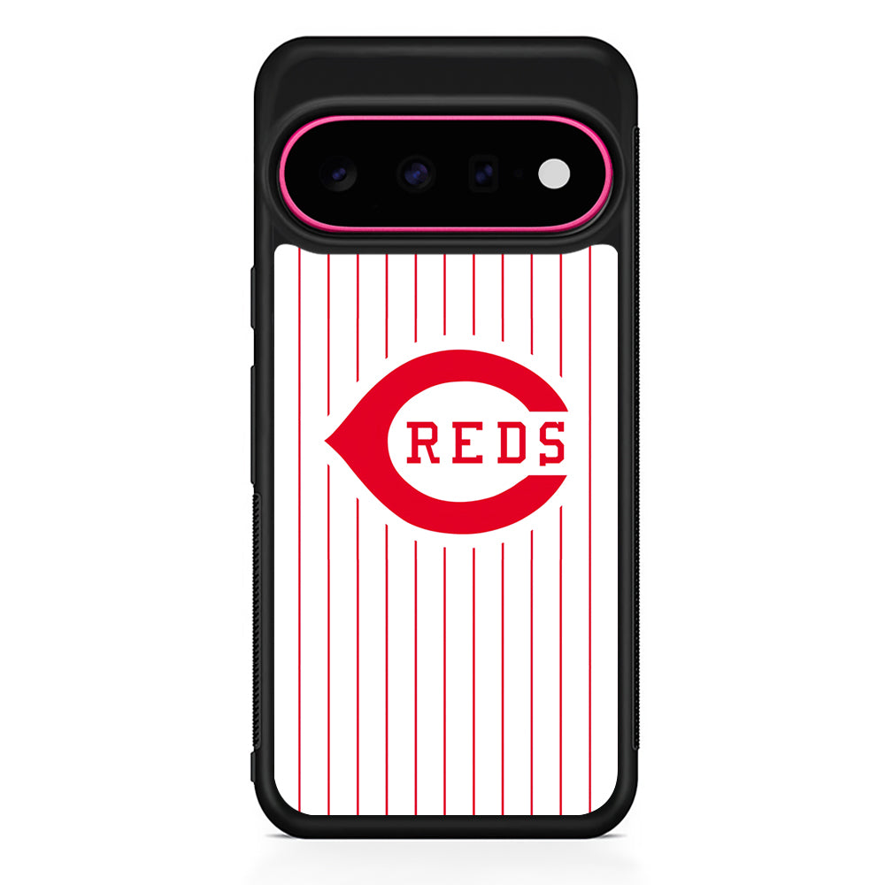 MLB Cincinnati Reds Team Google Pixel 11 Case | Slim Shockproof Cover
