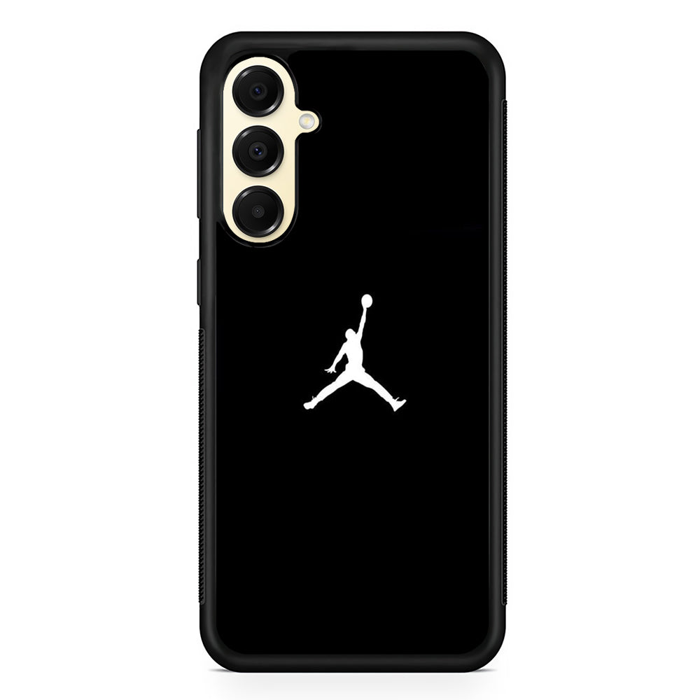 Jordan Black White Samsung Galaxy A16 Case | Slim Rubber Case for Samsung Galaxy A16