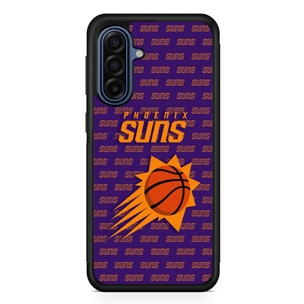 NBA Phoenix Suns Pattern Samsung Galaxy A17 Case | Slim Protective Phone Cover