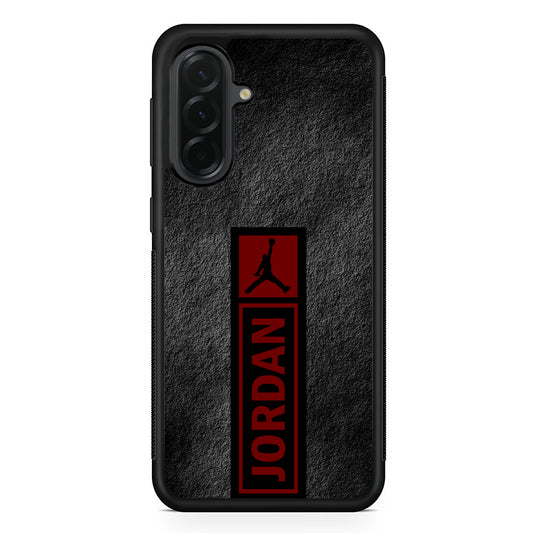 Air Jordan Grey Abstract Samsung Galaxy A36 Case | Slim Samsung Galaxy A36 Protective Case
