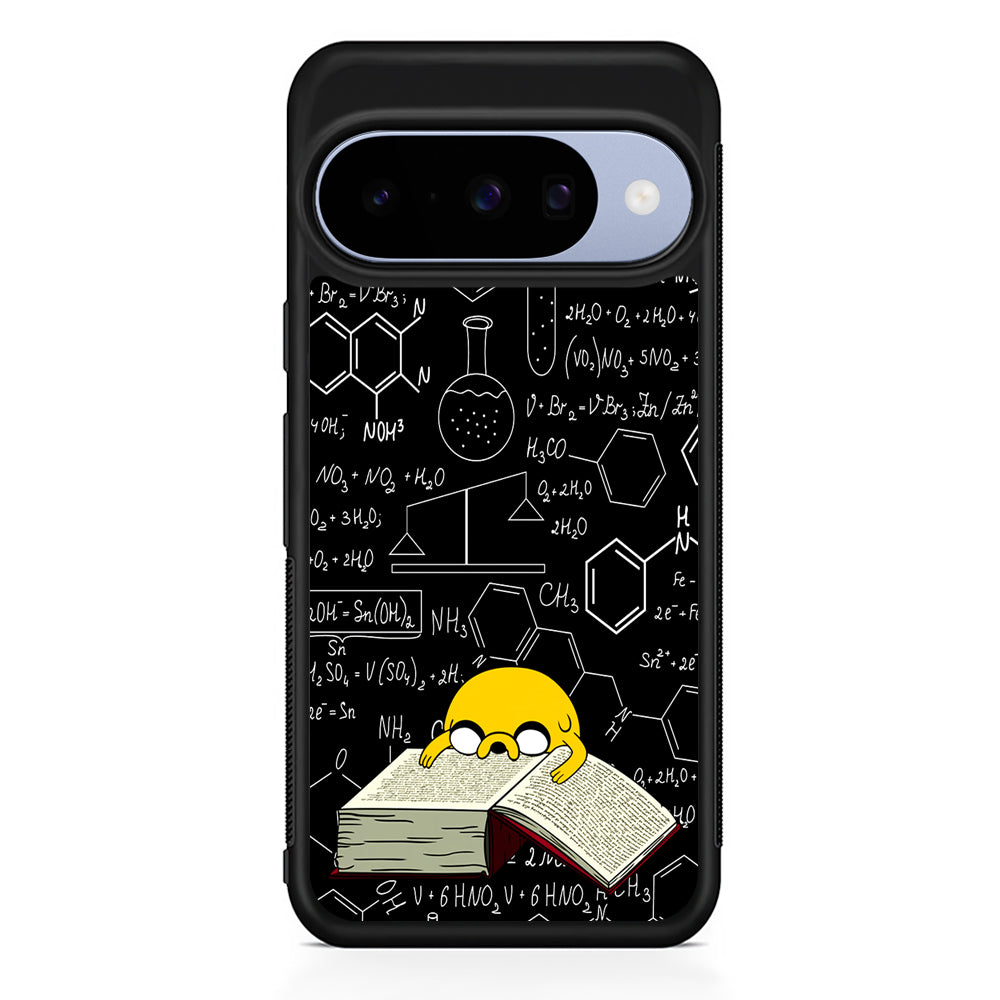 Adventure Time Jake the Dog Learns Google Pixel 10 Case | Google Pixel 10 Rubber Protective Case