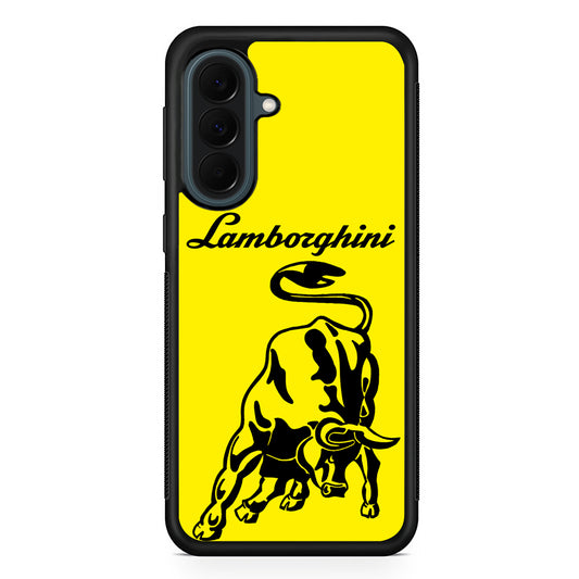 Lamborghini Word Icon Samsung Galaxy A37 Case | Custom Samsung Galaxy A37 Protective Cover