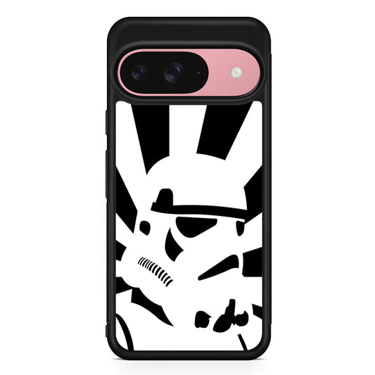 Star Wars Stormtrooper Black White Google Pixel 9 Case | Google Pixel 9 Protective Rubber Case
