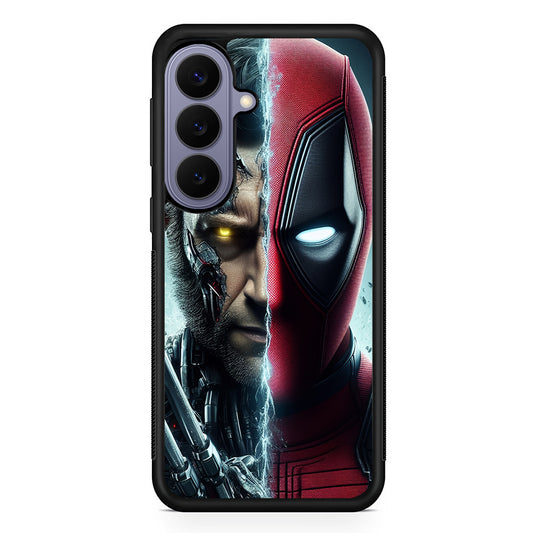 Deadpool and Wolverine Cooperation Samsung Galaxy S26 Case | Durable Rubber Case for Samsung Galaxy S26