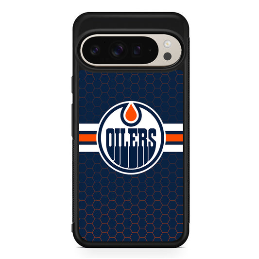NHL Edmonton Oilers Logo Google Pixel 9 Pro Case | Slim Protective Cover