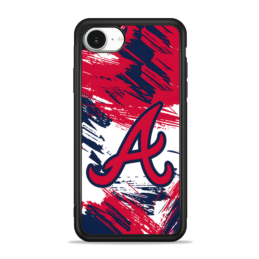 MLB Atlanta Braves Logo iPhone 16e Case | Protective Phone Cover