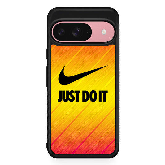 Nike Gradation Colour Just Do It Google Pixel 9 Case | Durable Google Pixel 9 Cover