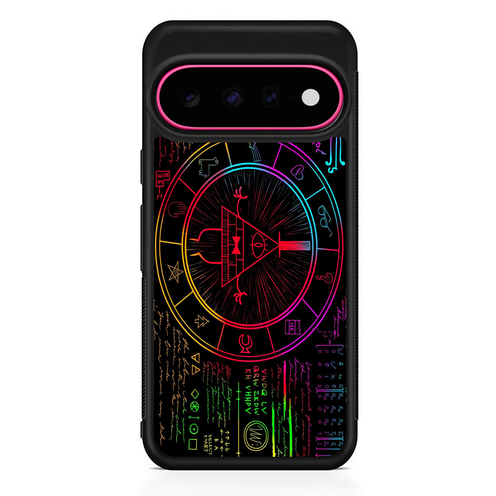 Gravity Falls Bill Cipher Colorful Google Pixel 11 Case | Slim Shockproof Cover