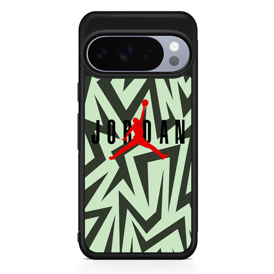 Air Jordan Shape Of Abstract Google Pixel 10 Pro Case | Slim Google Pixel 10 Pro Rubber Case