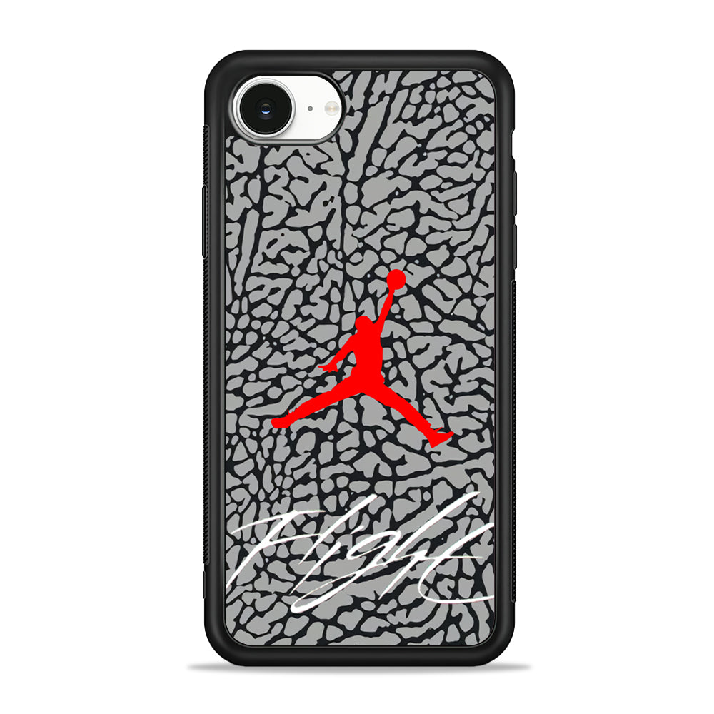 Air Jordan Hidden Patern iPhone 16e Case - Slim Silicone Case