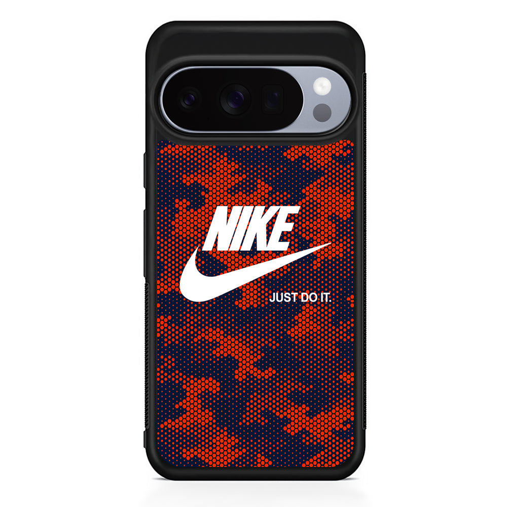 Nike Vibes Camo Hexagon Google Pixel 10 Pro Case | Protective Google Pixel 10 Pro Cover