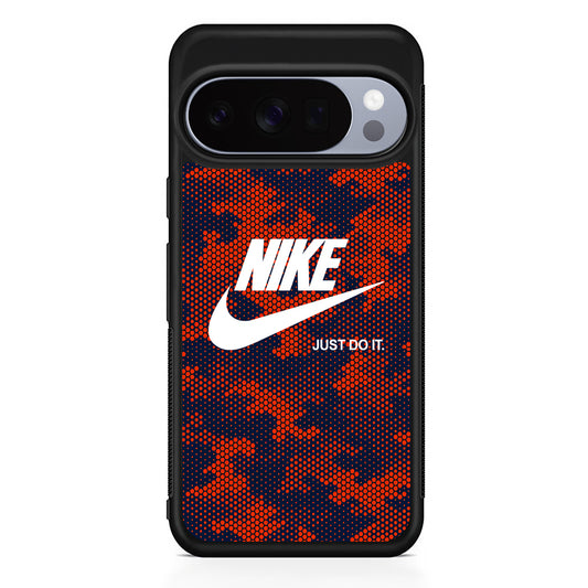 Nike Vibes Camo Hexagon Google Pixel 10 Pro Case | Protective Google Pixel 10 Pro Cover