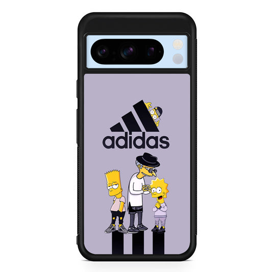 Adidas Simpson Team Google Pixel 8 Pro Case | Slim Protective Cover