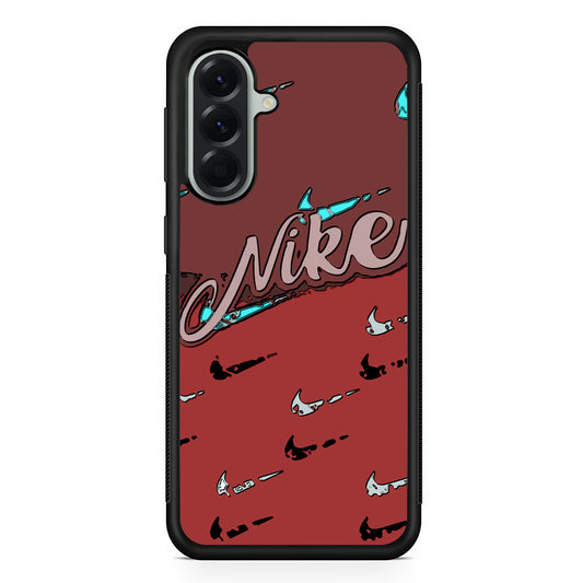 Nike Red Layer Art Samsung Galaxy A56 Case | Durable Samsung Galaxy A56 Cover